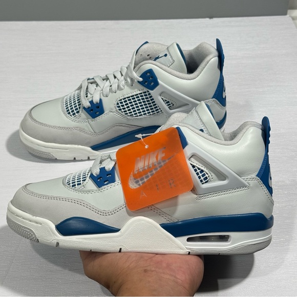 Jordan 4 - Military Blue - (GS) - 7Y/8.5W Brand New 💯 Authentic! - Picture 6 of 11